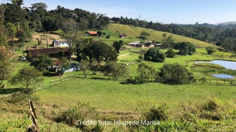 turismo de isolamento Rancho da linda paisagem